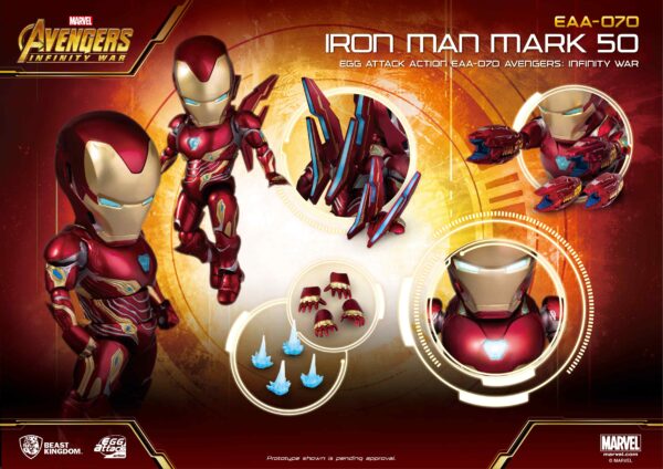 Egg Attack Action, Avengers: Infinity War Iron Man Mark 50 - Image 4