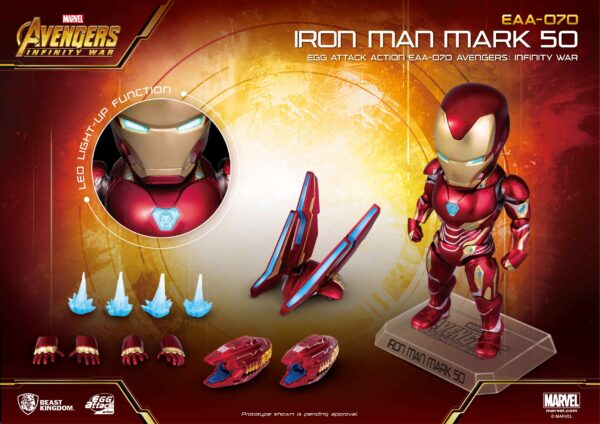 Egg Attack Action, Avengers: Infinity War Iron Man Mark 50 - Image 3